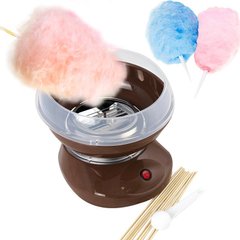 Аппарат для сладкой ваты Cotton Candy Maker + палочки в подарок Коричневый 679 фото
