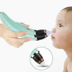 Вакуумный детский аспиратор для носа XN-8031 Зеленый 7638 фото