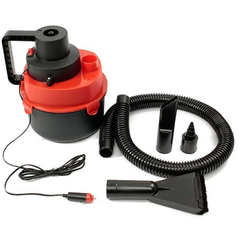 Автомобільний пилосос Vacuum Cleaner BIG 12V Червоний 4318 фото
