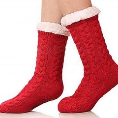Носки антискользящие Huggle Slipper Socks Красный 6975 фото
