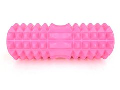 Ролик масажний для йоги, фітнесу (спини та шиї) OSPORT (30*9 см) Рожевий 11574 фото