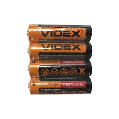 Батарейка щелочная Videx LR6/AA 4шт Blister Card 4832 фото