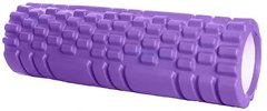 Ролик масажний для йоги, фітнесу (спини та ніг) OSPORT (30*9 см) Фіолетовий 10611 фото
