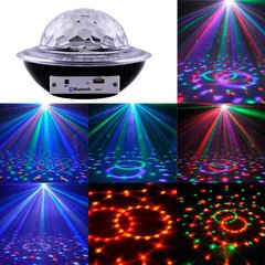 Лазерний диско куля UFO Bluetooth Crystal Magic Bal 6058 фото