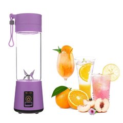 Блендер Smart Juice Cup Fruits USB Фиолетовый 4 ножа 860 фото