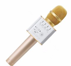 Караоке-мікрофон Q9 gold 325 фото