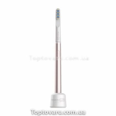 Звукова зубна щітка відбілююча Medica+ LUX 10Х Portable (Японія) Рожеве золото 50998 18407 фото