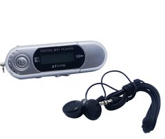 MP3 плеєр TD06 з екраном + радіо довгий Сірий NEW фото
