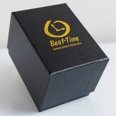Коробочка для наручных часов картонная Черная 15162 фото