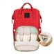 Сумка-рюкзак для мам Mom Bag Червона 1348 фото 3