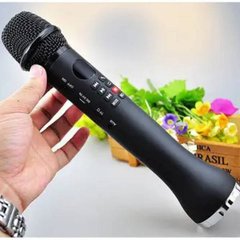Бездротовий мікрофон для караоке L598 Чорний 18696 фото