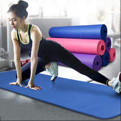 Коврик для йоги и фитнеса Power System Fitness Yoga Синий 2737 фото