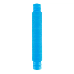 Развивающая детская игрушка антистресс Pop Tube 20 см Голубая 8874 фото