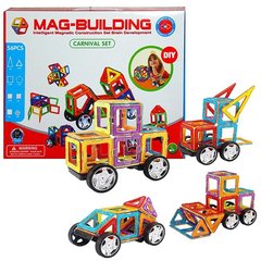 Магнітний конструктор Mag Building 56 деталей (pcs) 3251 фото