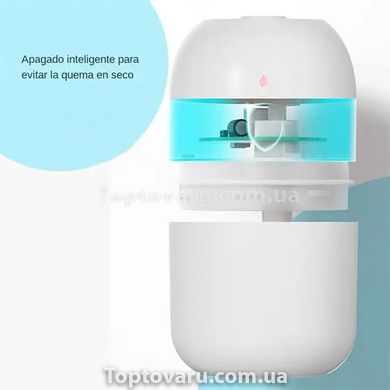 Ультразвуковий зволожувач повітря H2O Humidifier білий 586 фото