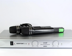 Бездротова радіосистема Semtoni SH-80 на два мікрофона 6076 фото