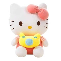 Іграшка м'яка Hello Kitty з фотоапаратом 40см 14308 фото