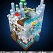 Конструктор Minecraft Замерзла Шахта з LED підсвічуванням 340 деталей Синій 7848 фото 5