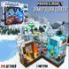Конструктор Minecraft Замерзла Шахта з LED підсвічуванням 340 деталей Синій 7848 фото 2