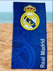 Рушник пляжний Real Madrid mavi 75х150 Махра/Велюр 17572 фото