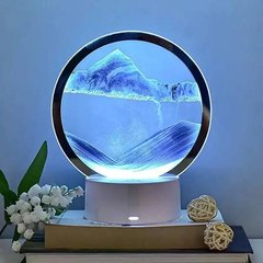 Лампа настільна Пісочні гори 3D RGB нічник з USB 18278 фото