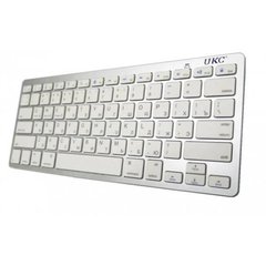 Бездротова клавіатура Keyboard X5 Срібло 17670 фото