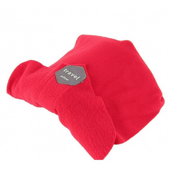 Дорожная подушка шарф для путешествий Travel Pillow Красная 7084 фото