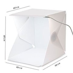 Фотобокс с LED подсветкой (lightbox) 40см NEW фото