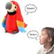 Інтерактивна іграшка розмовляючий Папуга - повторюха Червоний 2740 фото 1