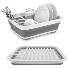 Поддон для посуды и кухонных приборов Multi-Functional Folding Bowl Tray 4702 фото