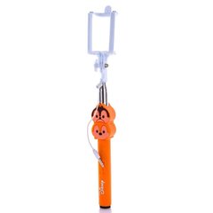 Селфи палка Selfi Stick MN-17 Оранжевая 3574 фото
