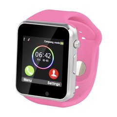 Розумний годинник Smart Watch А1 pink 458 фото