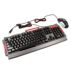 Клавіатура GAMING KEYBOARD+Mouse K33 LED 5905 фото