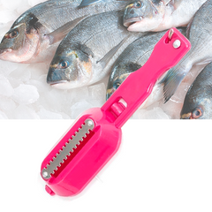 Рыбочистка Killing-fish knife Розовая 8794 фото