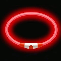 Универсальный светящийся ошейник для собак Trox TR-50 Красный 11344 фото