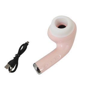 Портативна блютуз колонка Airpods Pro Giant Headphone Multifunctional Speaker Рожева 4644 фото