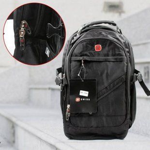 Рюкзак міський місткий на 2 великі відділення travel bag 8810 Чорний 24158 фото