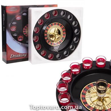 Настольная игра Алко Рулетка Drinking Roulette Set 7579 фото