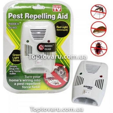 Ультразвуковий відлякувач від комах і гризунів Pest Repelling Aid 7346 фото