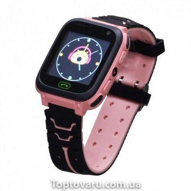 Смарт-годинник S9 з Gps дитячий Рожевий NEW фото