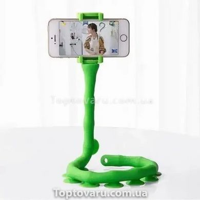 Держатель для телефона в виде гусеницы Cute Worm Lazy Phone Holder Зеленый 10249 фото