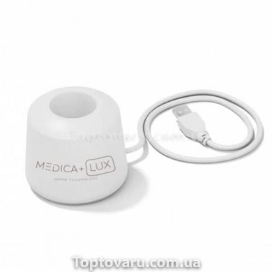Звуковая зубная щетка отбеливающая Medica+ LUX 10Х Portable (Япония) Серая 50999 18438 фото