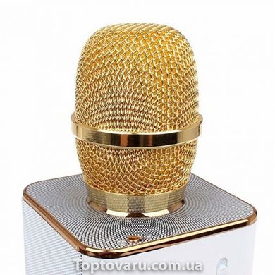 Караоке-микрофон Q9 gold в чехле 356 фото