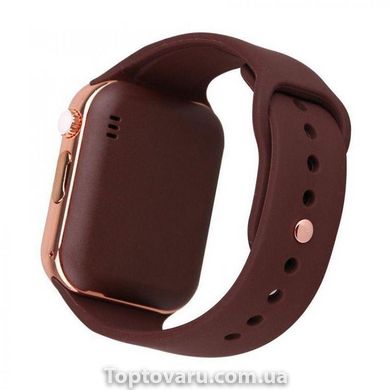 Умные Часы Smart Watch А1 brown (англ. версия) + Наушники подарок 457 фото