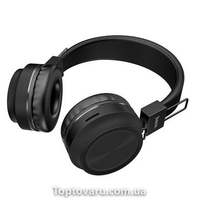 Бездротові MP3 Навушники Bluetooth HOCO Promise W25 Чорні 2327 фото