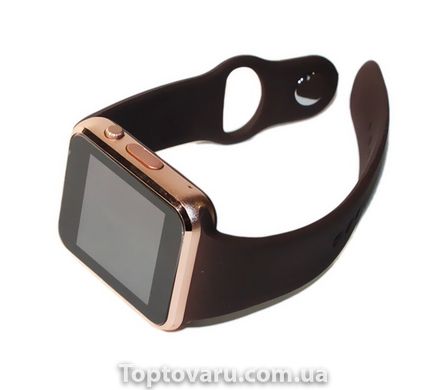 Умные Часы Smart Watch А1 brown (англ. версия) + Наушники подарок 457 фото