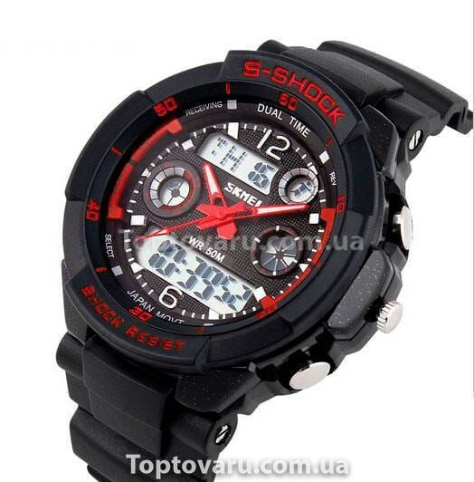 Годинник чоловічий тактичний Skmei S-Shock Red 0931R 15188 фото