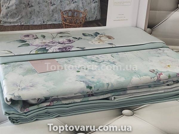 Постільна білизна Pupilla Rozy 3D Сатин Бавовна Євро розмір 17381 фото