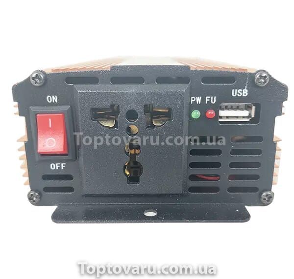 Перетворювач Інвертор 12V-220V 2000W 5 CORE 9327 фото