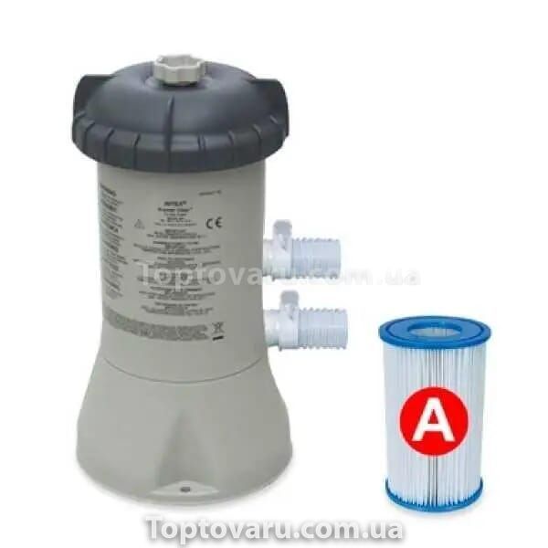 Бассейн intex 28212 (366х76см) 6500л + фильтр + насос 10966 фото